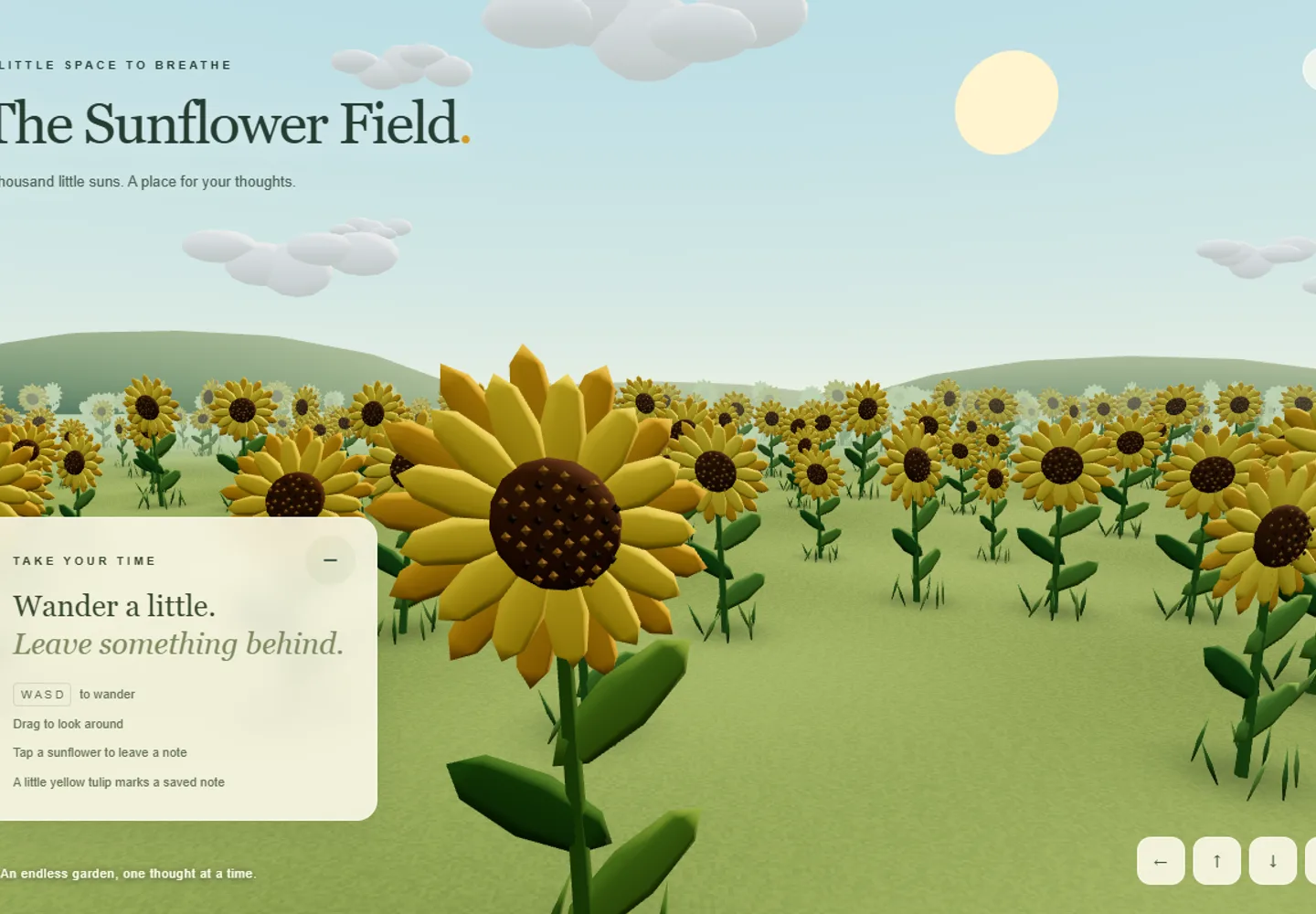 Sunflower Garden website preview