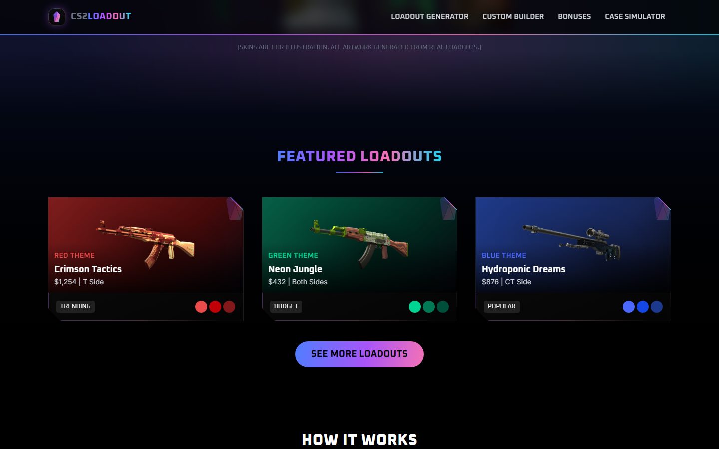 CS2Loadout screenshot