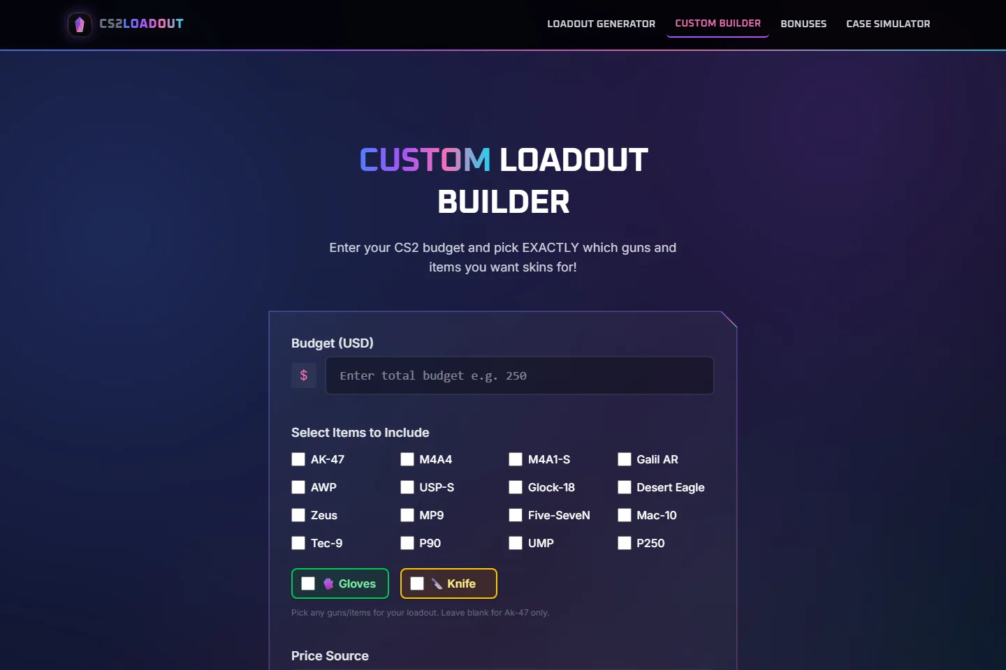 CS2Loadout screenshot